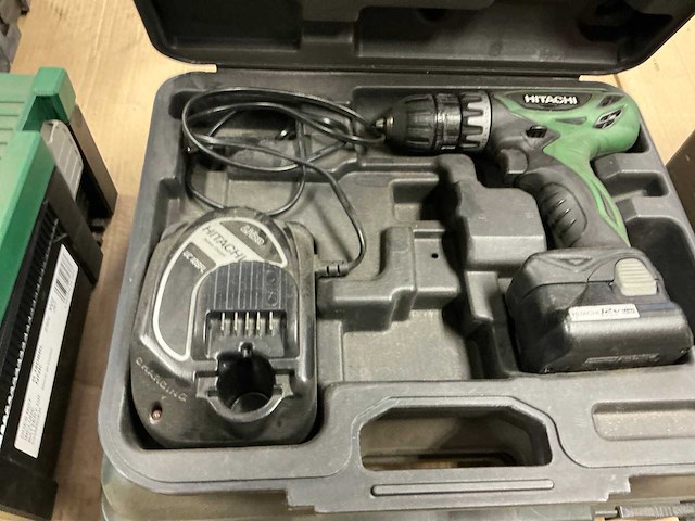 Hitachi diverse accu schroefmachine (2x) - afbeelding 6 van  7