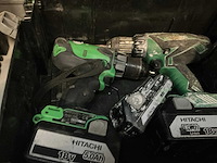 Hitachi diverse accu schroefmachines (2x) - afbeelding 1 van  3