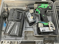Hitachi diverse boor-/schroefmachines (2x)