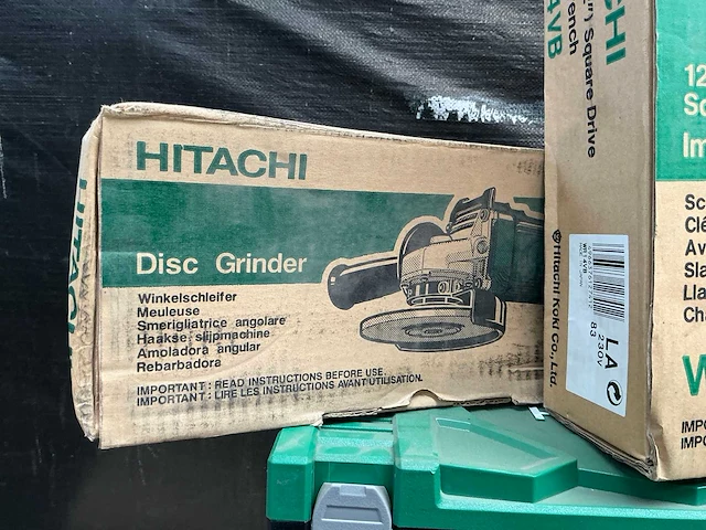 Hitachi diverse elektrische gereedschappen (5x) - afbeelding 4 van  9
