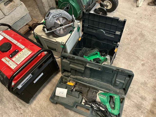 Hitachi diverse gereedschappen - afbeelding 1 van  8