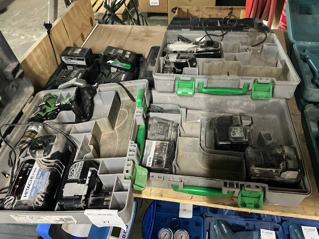 Hitachi ds 14 dl schroefboormachine - afbeelding 1 van  7