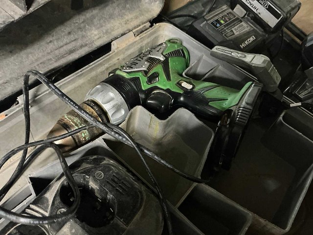 Hitachi ds 14 dl schroefboormachine - afbeelding 3 van  7