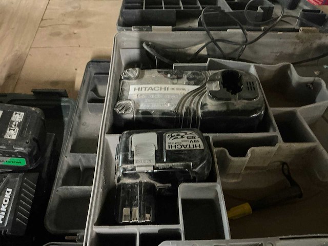 Hitachi ds 14 dl schroefboormachine - afbeelding 6 van  7