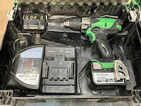 Hitachi ds 14dsl accu schroefboormachine (2x) - afbeelding 2 van  5