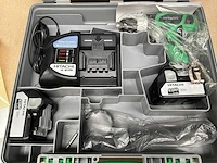 Hitachi ds 18dbl accu boormachine - afbeelding 4 van  5