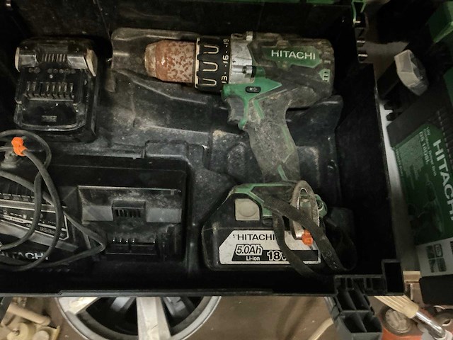 Hitachi ds 18dbl2 schroefmachine - afbeelding 2 van  3