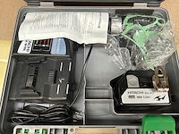 Hitachi ds 18dsal accu boormachine - afbeelding 3 van  4