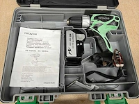 Hitachi ds 18dsal accu boormachine - afbeelding 2 van  4