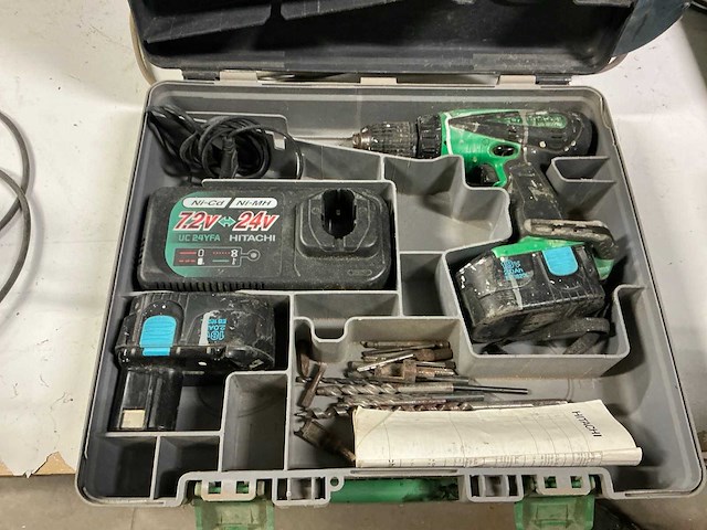 Hitachi ds 18dvb2 schroefmachine - afbeelding 1 van  5