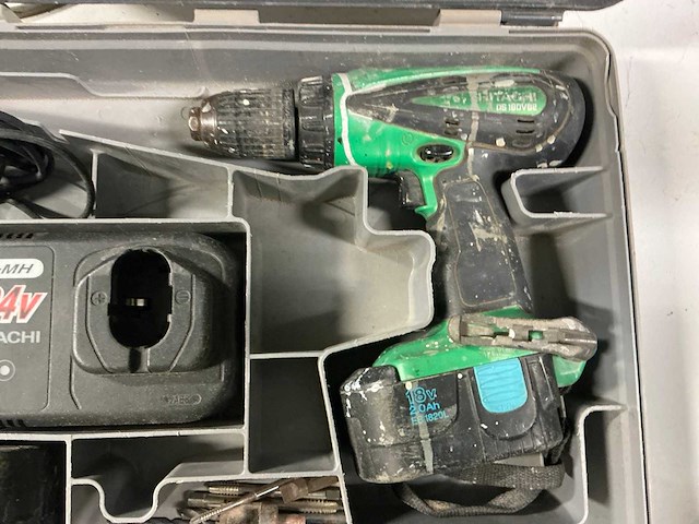 Hitachi ds 18dvb2 schroefmachine - afbeelding 2 van  5