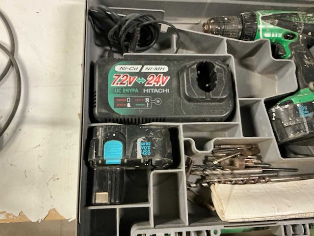 Hitachi ds 18dvb2 schroefmachine - afbeelding 4 van  5