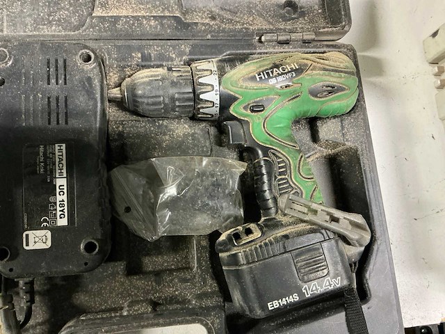 Hitachi ds 18dvf3 schroefmachine - afbeelding 2 van  4