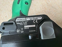 Hitachi dv 18dbl accu boormachine - afbeelding 3 van  8