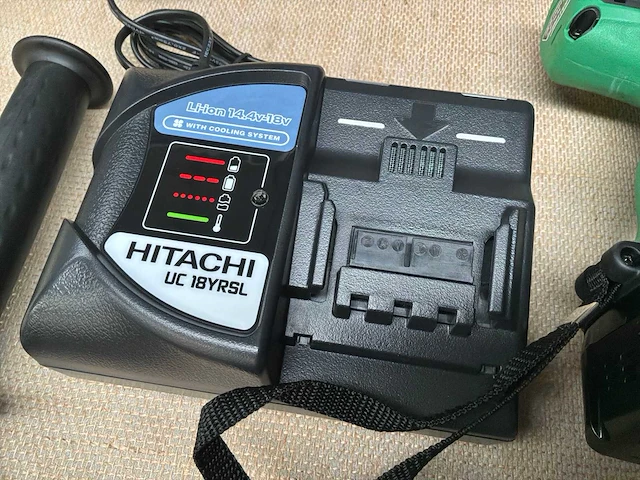 Hitachi dv 18dbl accu boormachine - afbeelding 3 van  6