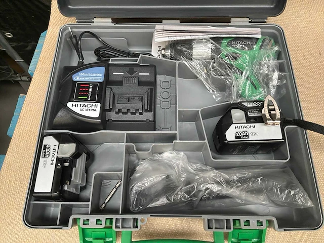 Hitachi dv 18dbl accu boormachine - afbeelding 5 van  6