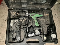 Hitachi dv18dcl2 accu boor-schroefmachines - afbeelding 1 van  2