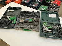 Hitachi elektrisch gereedschap (3x) - afbeelding 1 van  8