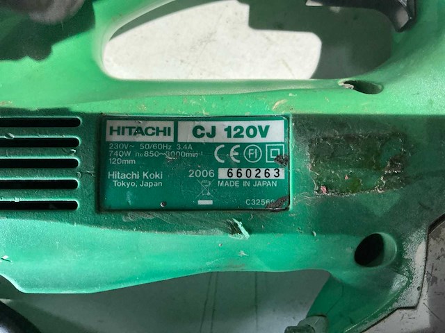 Hitachi elektrische gereedschappen (2x) - afbeelding 3 van  6
