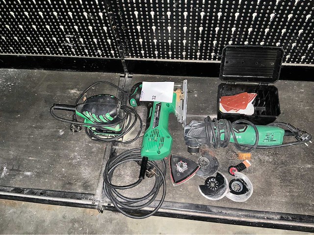 Hitachi elektrische handgereedschappen (3x) - afbeelding 1 van  5