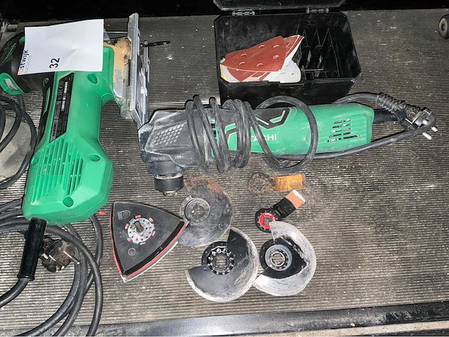 Hitachi elektrische handgereedschappen (3x) - afbeelding 5 van  5