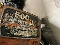 Hitachi elektrische kettingtakel - afbeelding 2 van  3