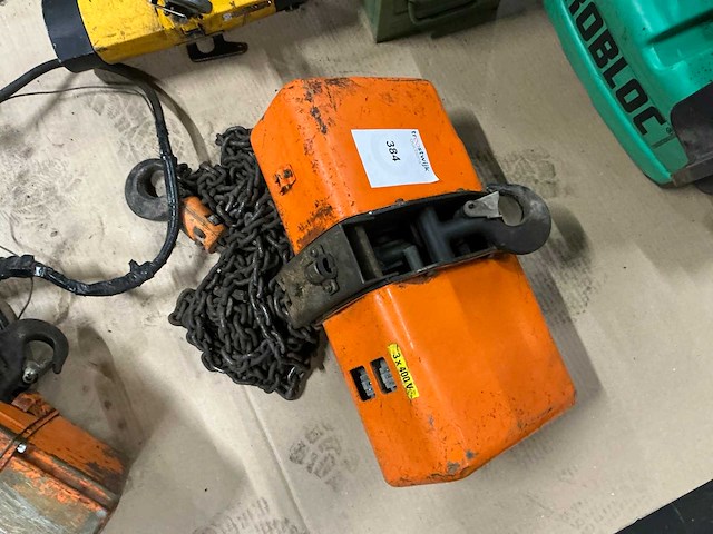 Hitachi elektrische kettingtakel - afbeelding 2 van  3