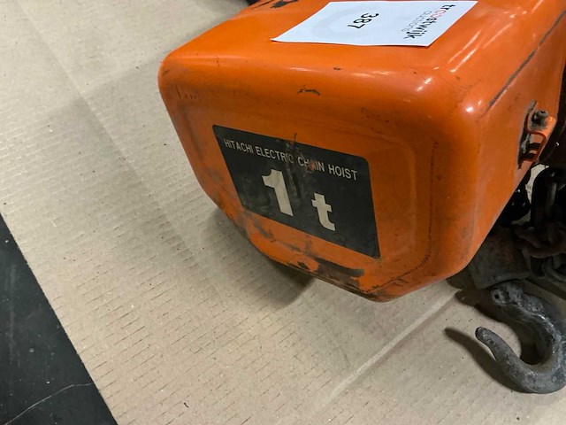 Hitachi elektrische kettingtakel - afbeelding 2 van  3
