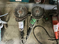 Hitachi en hikoki haakse slijper (2x) - afbeelding 2 van  7
