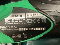 Hitachi g 23sw + g13sr3 haakse slijpmachine (2x) - afbeelding 2 van  3