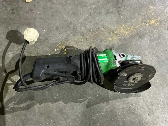 Hitachi g13se2 haakse slijpmachine - afbeelding 2 van  3