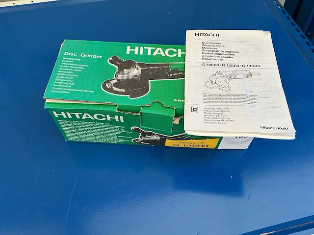 Hitachi g13sr3 haakse slijpmachiene - afbeelding 4 van  5