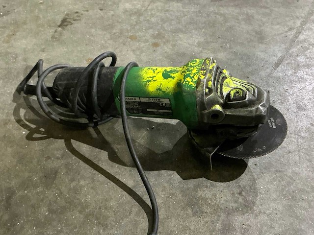 Hitachi g13sw haakse slijpmachine - afbeelding 2 van  3