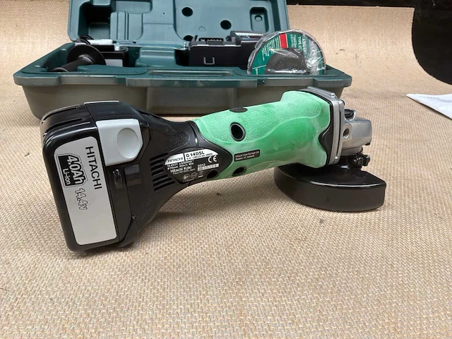 Hitachi g14 dsl haakse slijpmachine - afbeelding 2 van  6