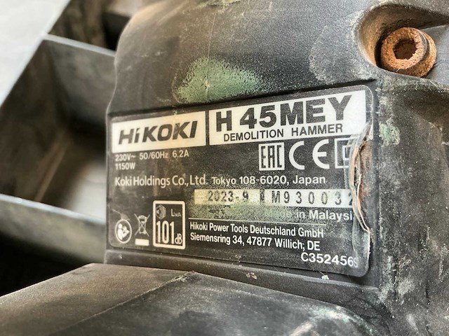 Hitachi h45mey breekhamer - afbeelding 5 van  5