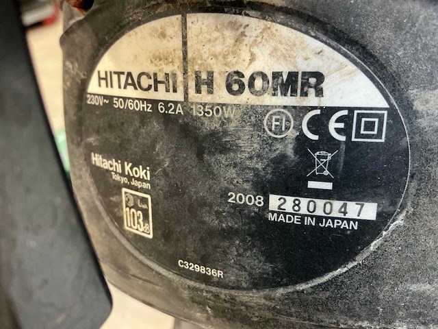 Hitachi h60mr breekhamer - afbeelding 4 van  4