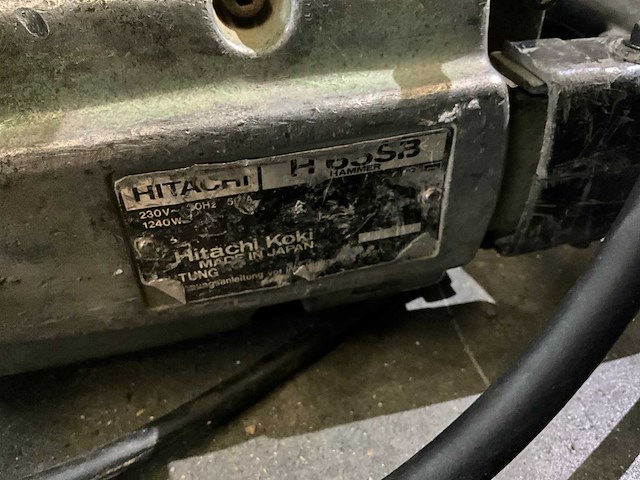Hitachi h65sb zware breek/beitelhamer - afbeelding 3 van  3