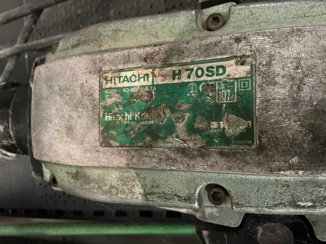 Hitachi h70sd breekhamer - afbeelding 6 van  6