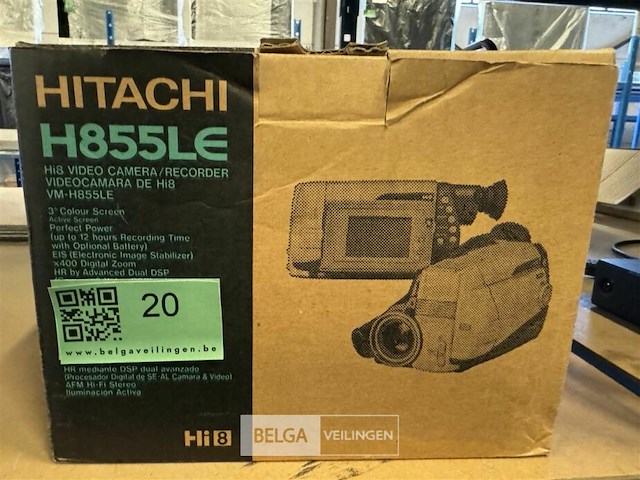 Hitachi h855le video camera - afbeelding 1 van  5