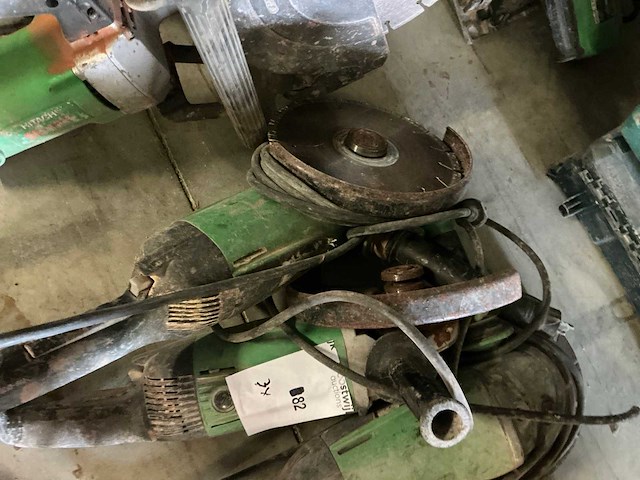 Hitachi haakse slijper (3x) - afbeelding 2 van  4