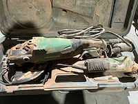 Hitachi haakse slijpmachine (2x) - afbeelding 1 van  5