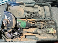 Hitachi haakse slijpmachine (2x) - afbeelding 2 van  5