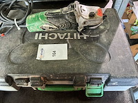 Hitachi haakse slijpmachine + accu boormachine (2x) - afbeelding 4 van  4