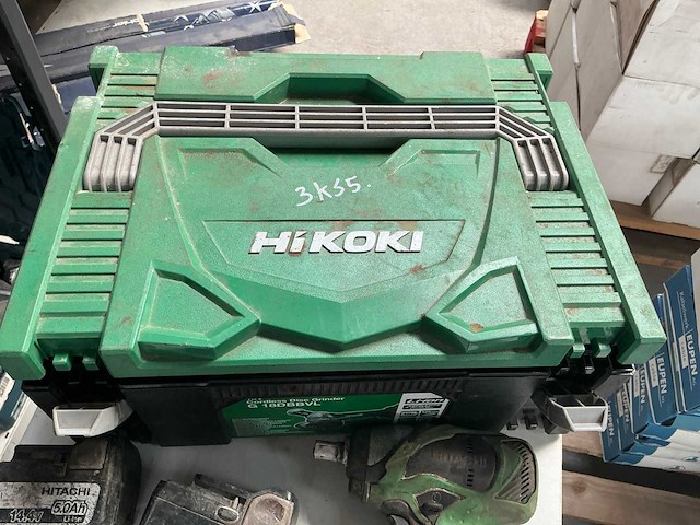 Hitachi haakse slijpmachine / slagmoersleutel - afbeelding 3 van  11
