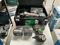 Hitachi haakse slijpmachine / slagmoersleutel - afbeelding 1 van  11