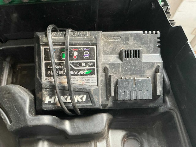 Hitachi haakse slijpmachine / slagmoersleutel - afbeelding 8 van  11