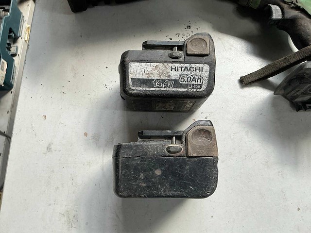 Hitachi haakse slijpmachine / slagmoersleutel - afbeelding 9 van  11