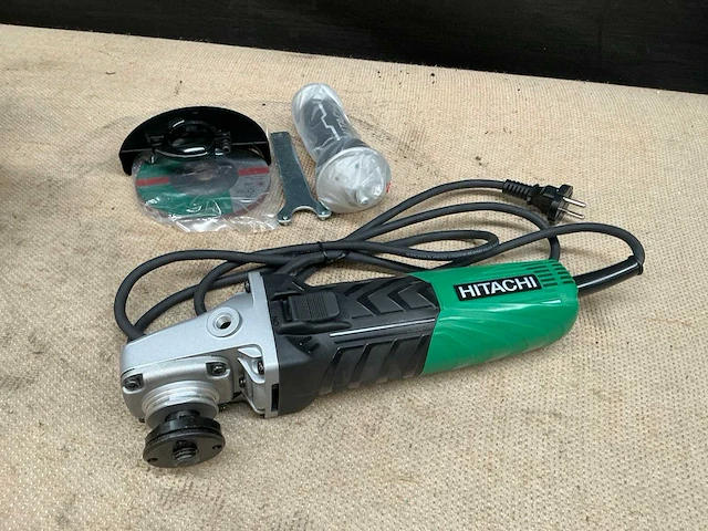 Hitachi haakse slijpmachine - afbeelding 1 van  6