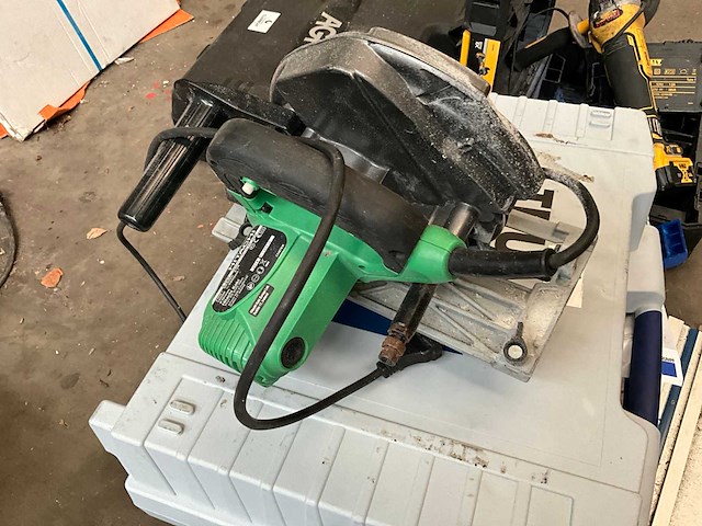 Hitachi / hikoki schuurmachine + afkortzaag - afbeelding 3 van  4