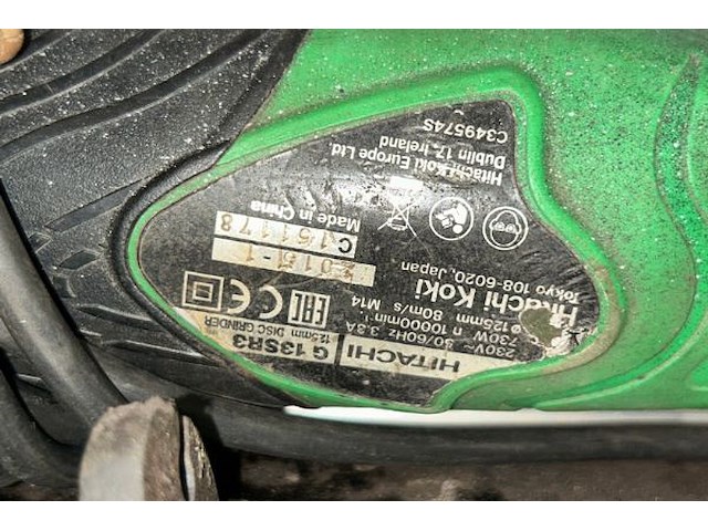 Hitachi kleine haakse slijper - afbeelding 3 van  3